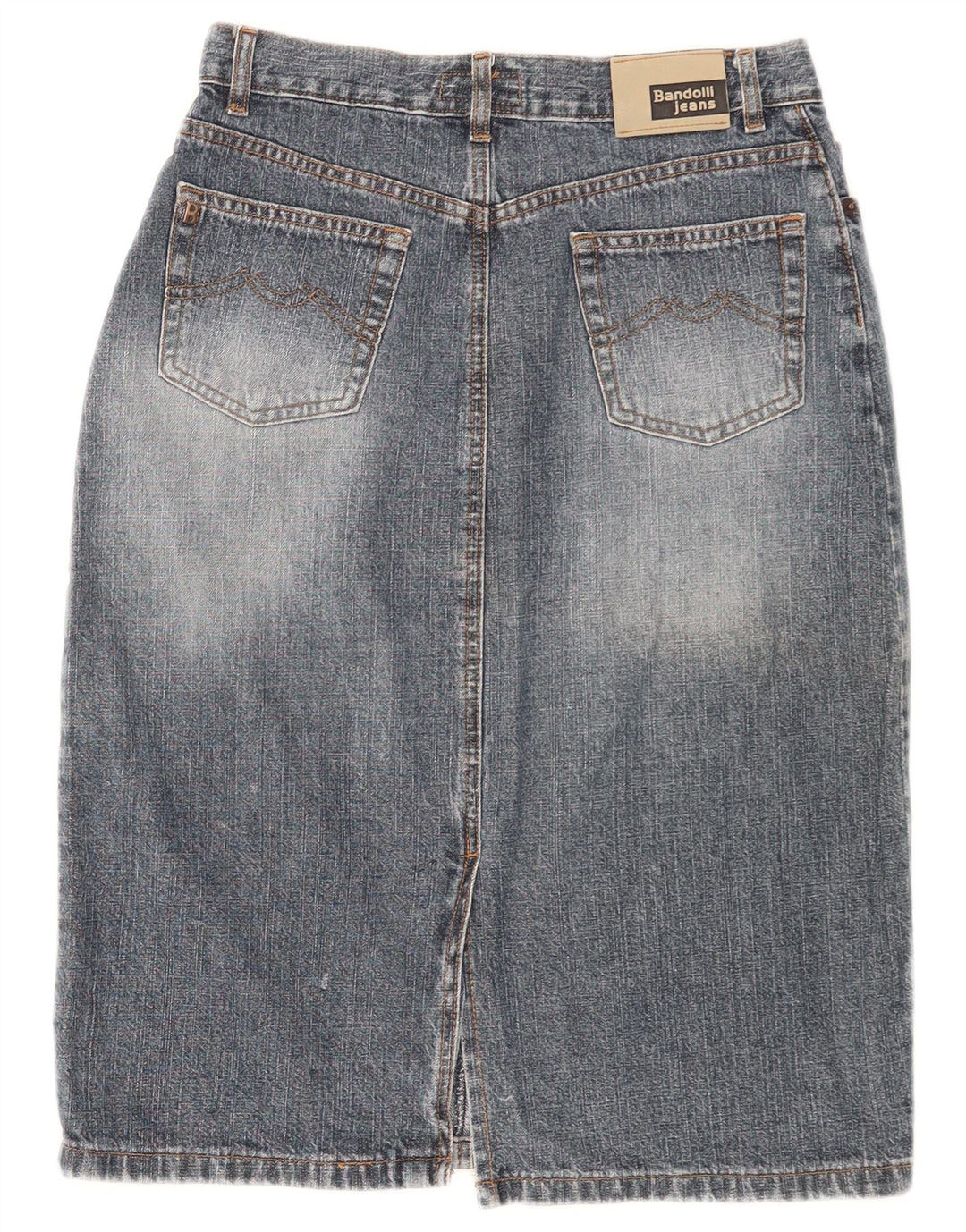 Falda vaquera Bandolli para mujer EU 40 Medium W26 Algodón azul