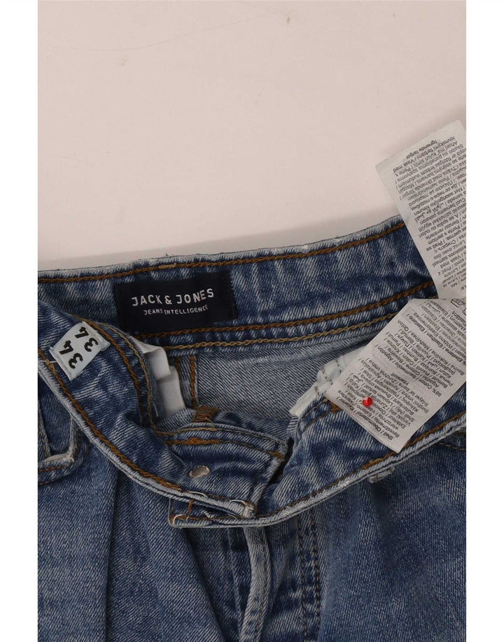 Jack & Jones Hombre Slim Jeans W34 L34 Algodón Azul