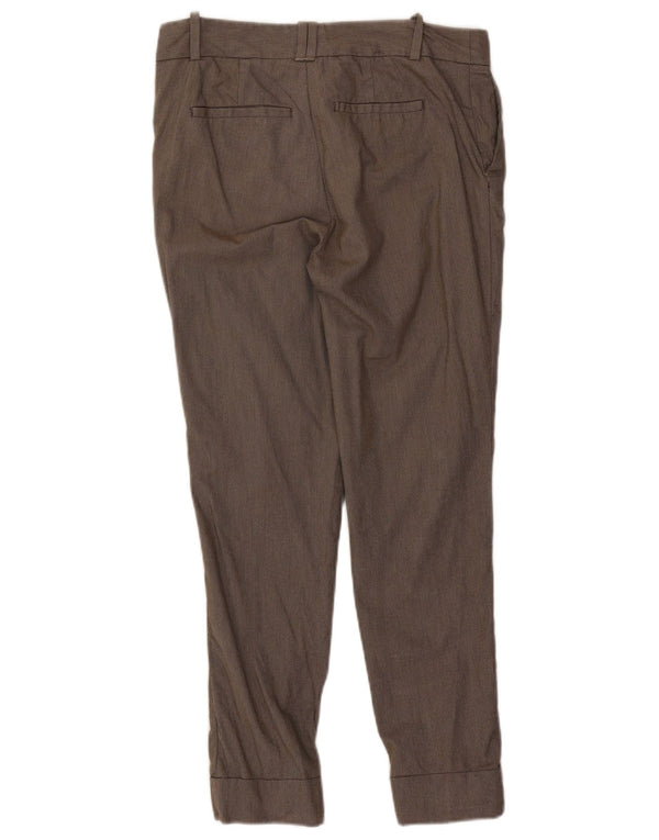 Zara Mujer Mid Rise Joggers Chinos Pantalones Grandes W30 L27 Marrón