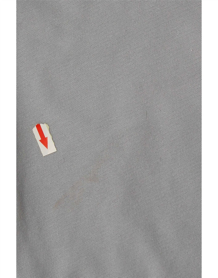 Hackett Polo de golf para hombre de algodón gris grande