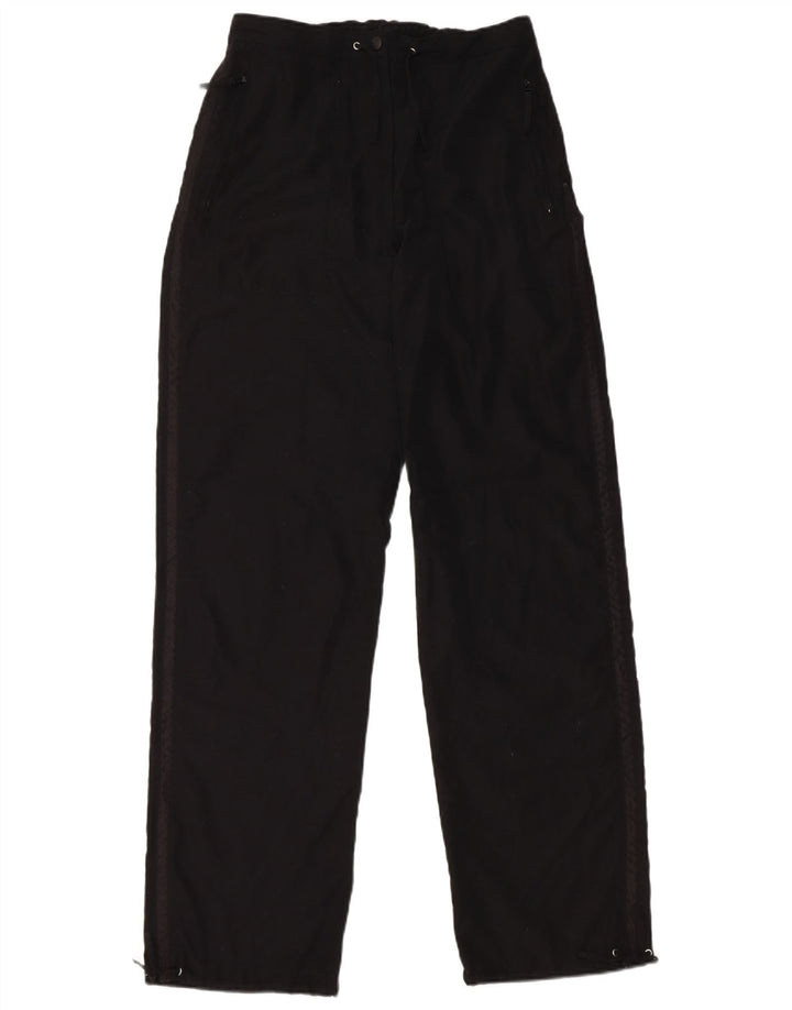 Champion Pantalón Chino Recto Para Mujer Grande W32 L32 Poliéster Negro