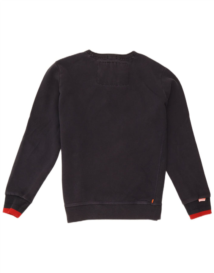Superdry Sudadera Jumper para Hombre 2XL Algodón Negro