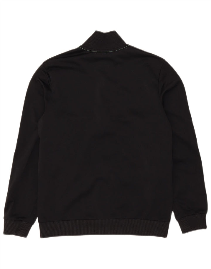 Adidas - Chaqueta de chándal para niño, 11-12 años, color negro, poliéster