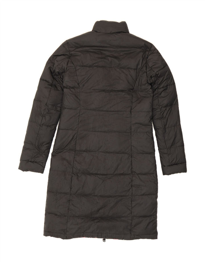 CATH KIDSTON Womens Reversible Padded Coat UK 6 XS Black Polyester Vintage Cath Kidston and Second-Hand Cath Kidston from Messina Hembry 