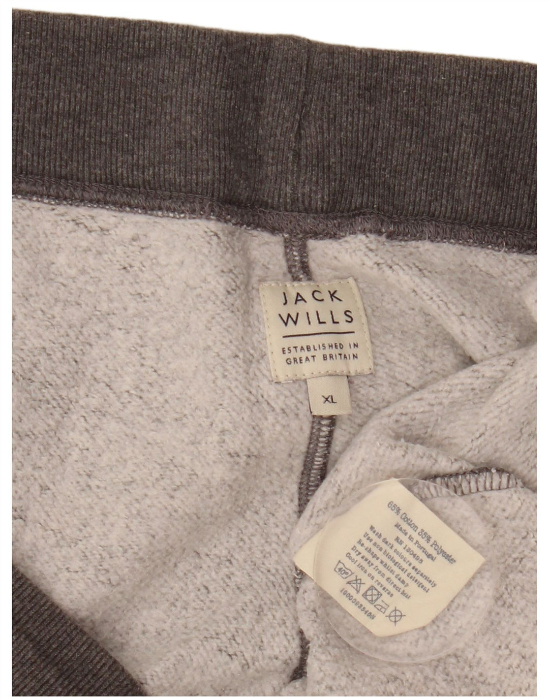 Jack Wills Salcombe Devon Shorts deportivos para hombre XL Algodón gris