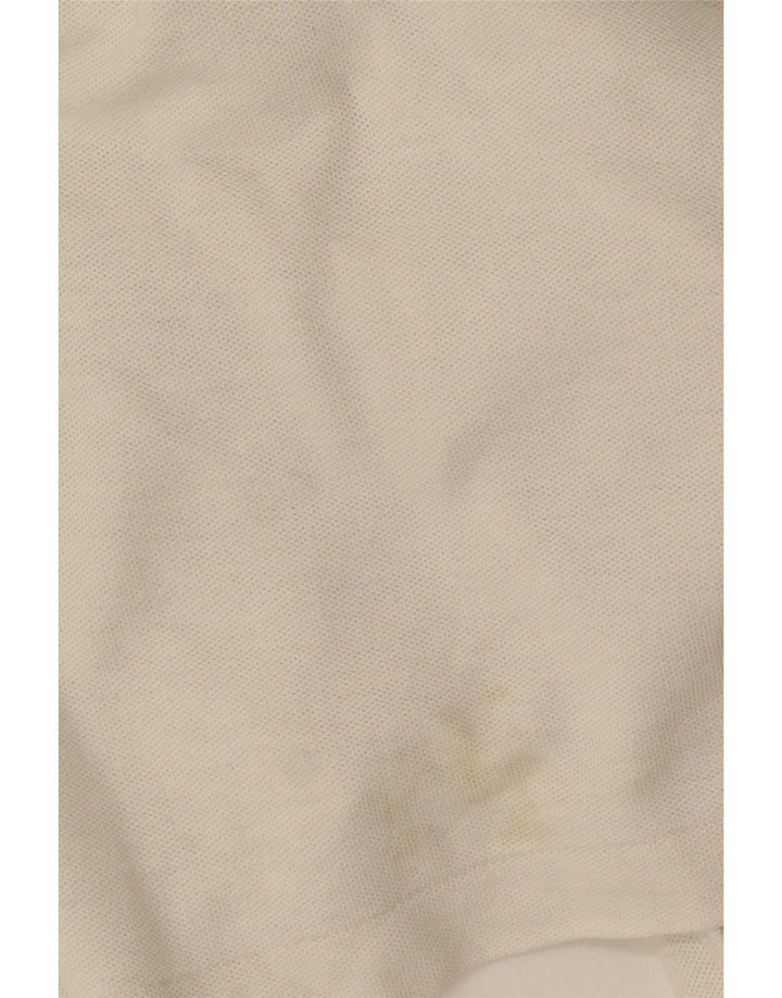 Fila Polo de manga larga para hombre US 42 grande blanco