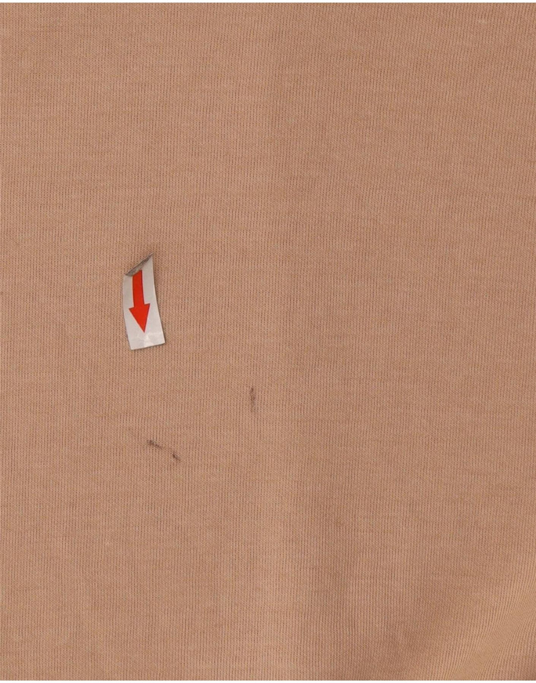 Zara Vestido recto para mujer UK 46 Grande Algodón beige
