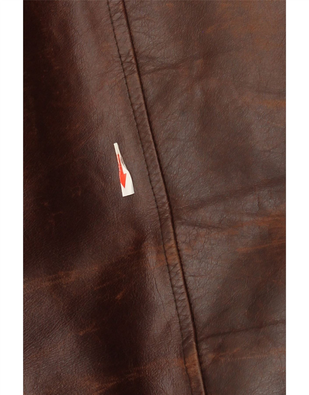 Essebi Chaqueta de cuero para hombre IT 52 XL Cuero marrón