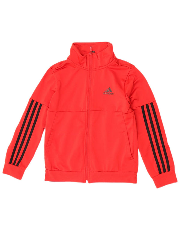 Adidas Chaqueta de chándal para niño 9-10 años Rojo Poliéster