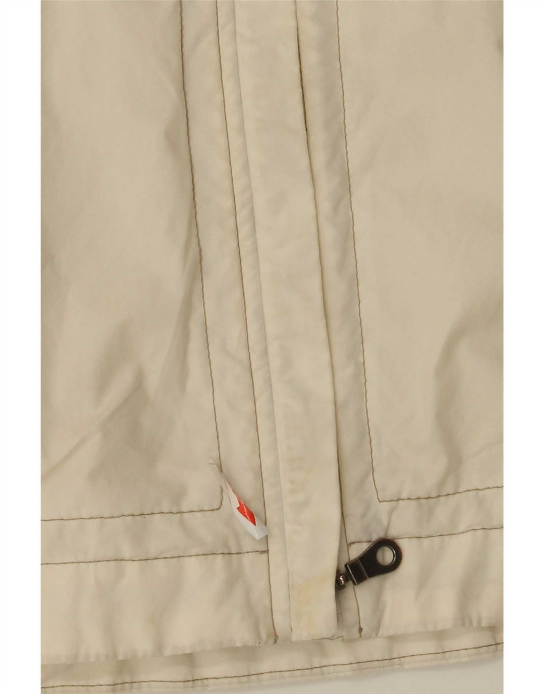 Murphy & Nye Chaqueta bomber con capucha para mujer UK 10 Small Off White Cotton