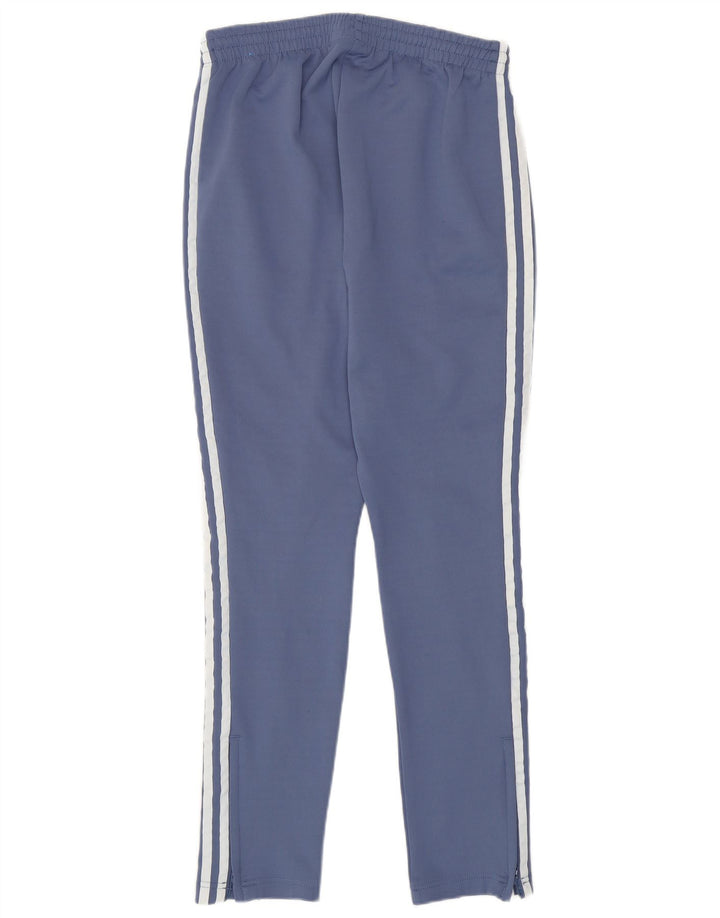 ADIDAS Pantalones de chándal para mujer UK 12 Azul medio Poliéster