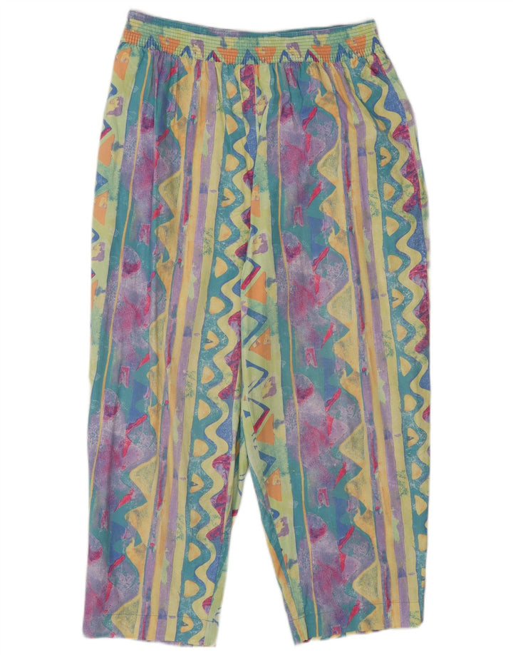St Michael - Pantalones harén para mujer, talla 40, talla grande, W34, L23, multicolor