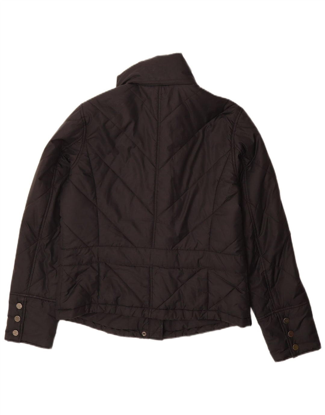 Tommy Hilfiger Chaqueta acolchada para mujer UK 46 Grande Poliéster negro