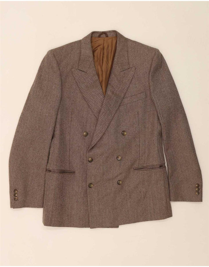 Cantarelli Conjunto de 2 piezas para hombre IT 50 Large W31 L27 Brown Herringbone