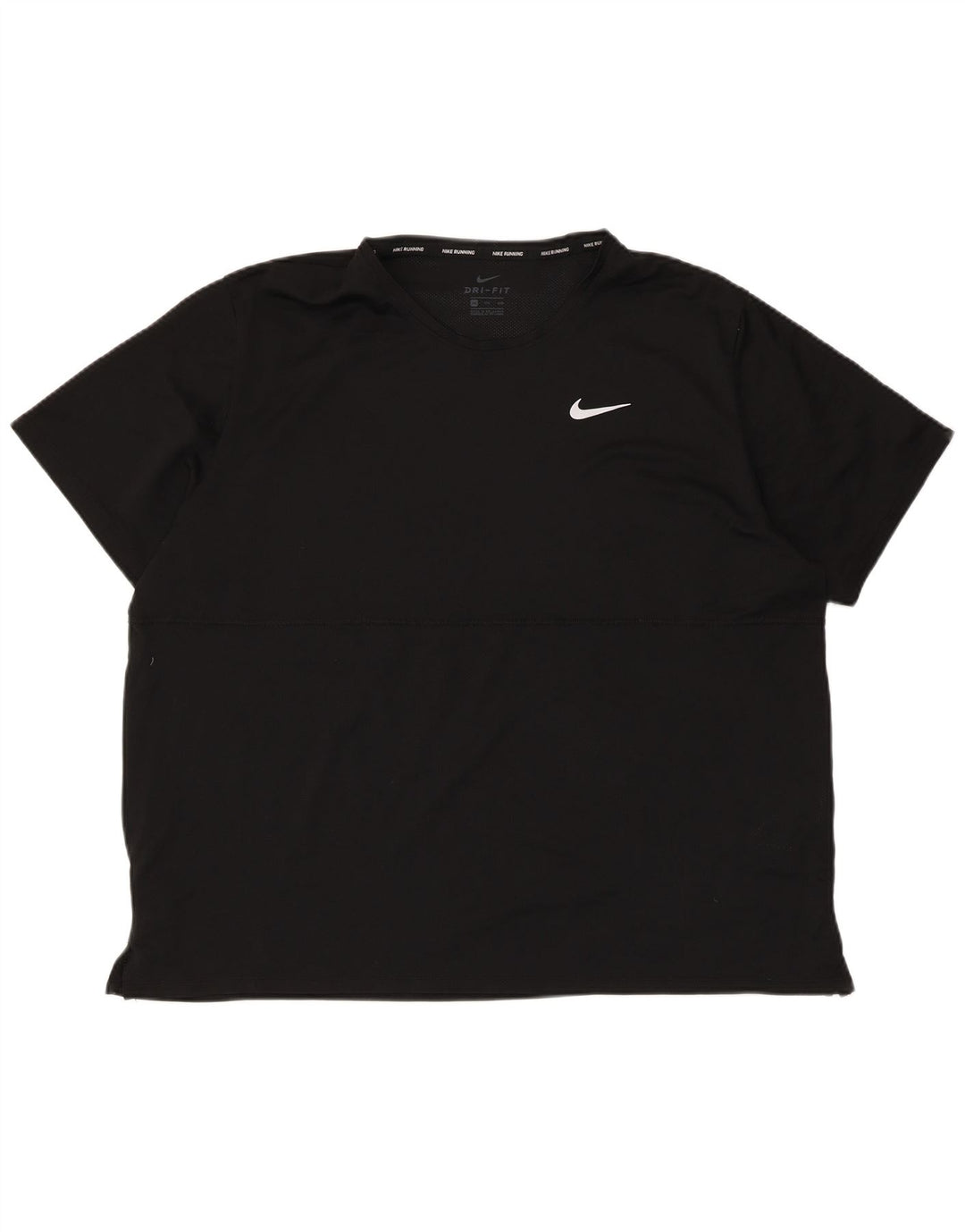 Nike Camiseta Dri Fit para hombre Top 2XL Poliéster negro