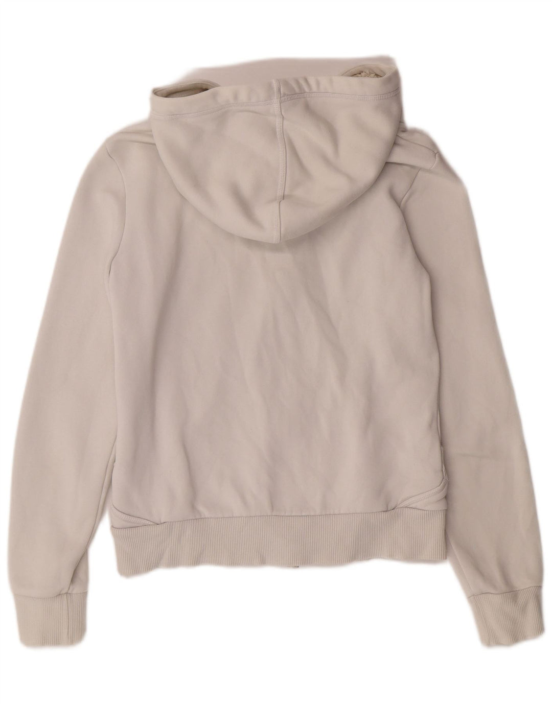 PUMA Sudadera con capucha y cremallera para mujer UK 10 Small White