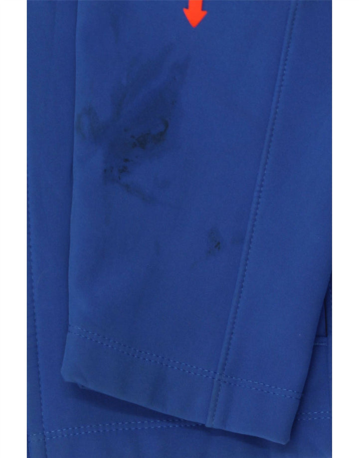 THE NORTH FACE Boys Tracksuit Top Jacket 7-8 Years Small Blue Polyester Vintage The North Face and Second-Hand The North Face from Messina Hembry 