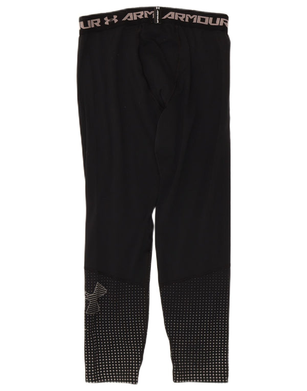 Under Armour Leggings estampados Cold Gear para niños 13-14 años XL Poliéster negro