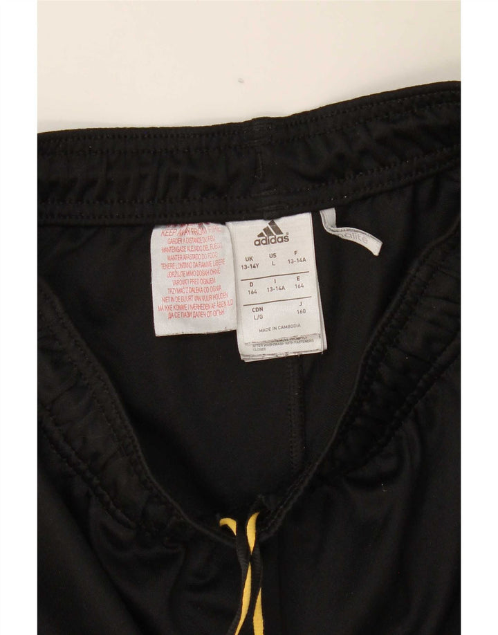Adidas Pantalones de chándal Climalite para niño 13-14 años Negro Poliéster