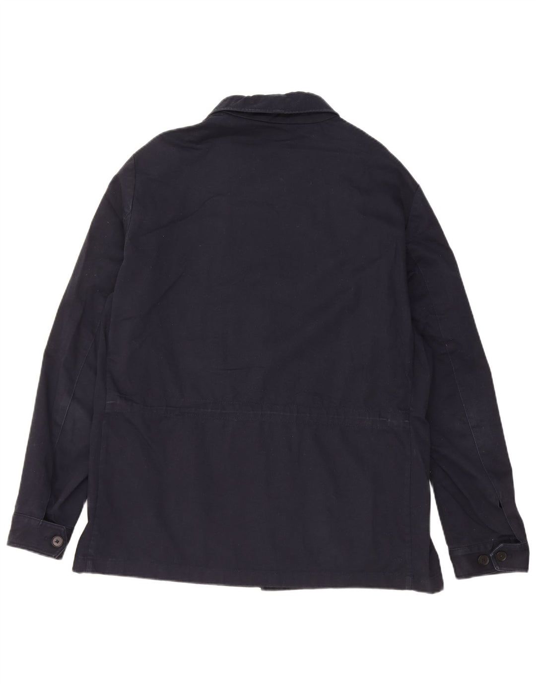 Massimo Dutti Chaqueta utilitaria para hombre UK 40 Large Azul marino Algodón