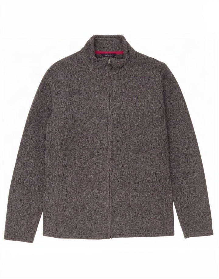 Marks & Spencer - Chaqueta de chándal para mujer, talla 40, talla grande, color gris moteado