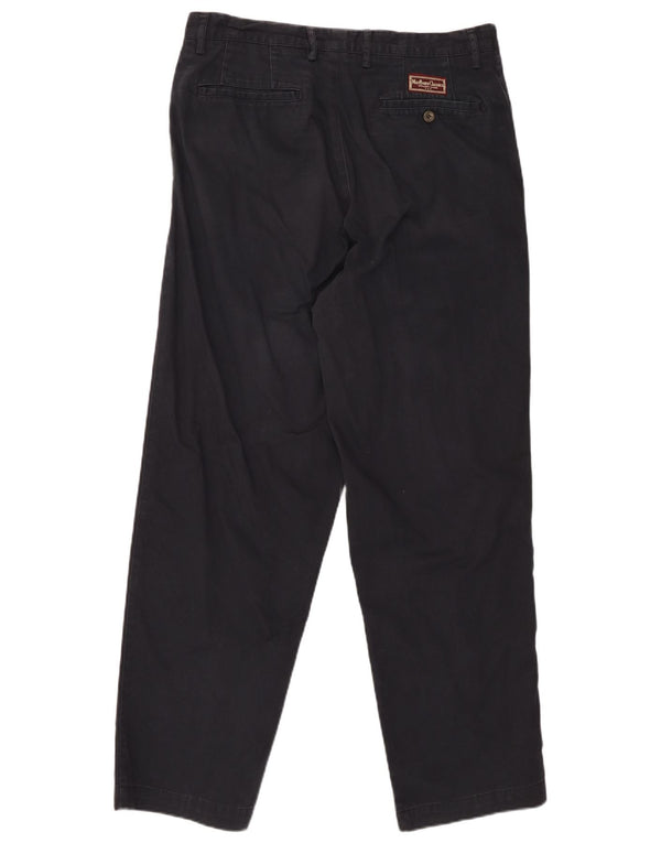 Marlboro Classics Pantalón chino recto para hombre EU 52 XL W38 L31 Azul marino