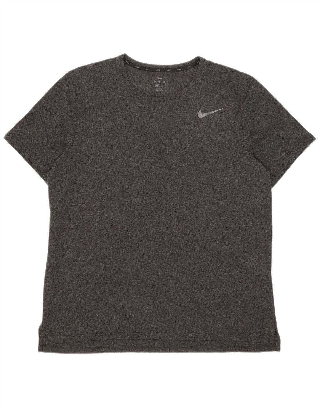 Camiseta Nike Dri Fit para hombre Top XL Gris Poliéster