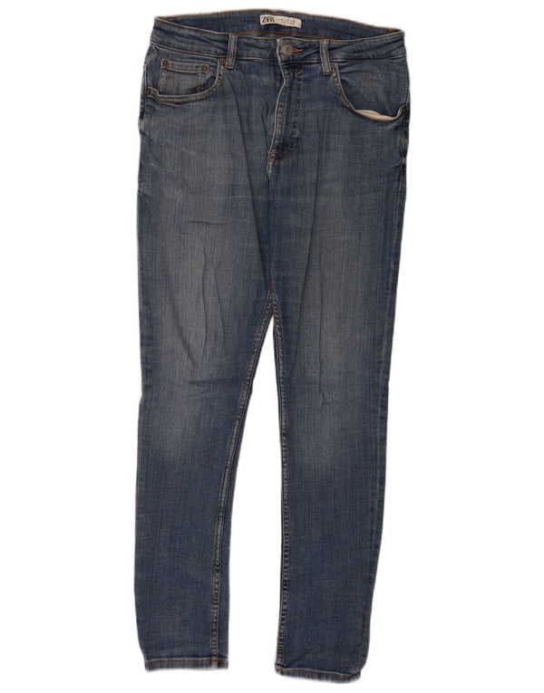 Zara Vaqueros pitillo para hombre EU 40 Medium W31 L30 Azul