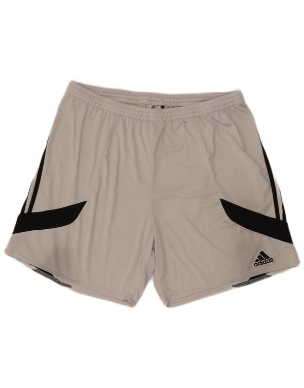 NIKE Pantalones cortos deportivos para hombre 2XL Blanco Colorblock Poliéster