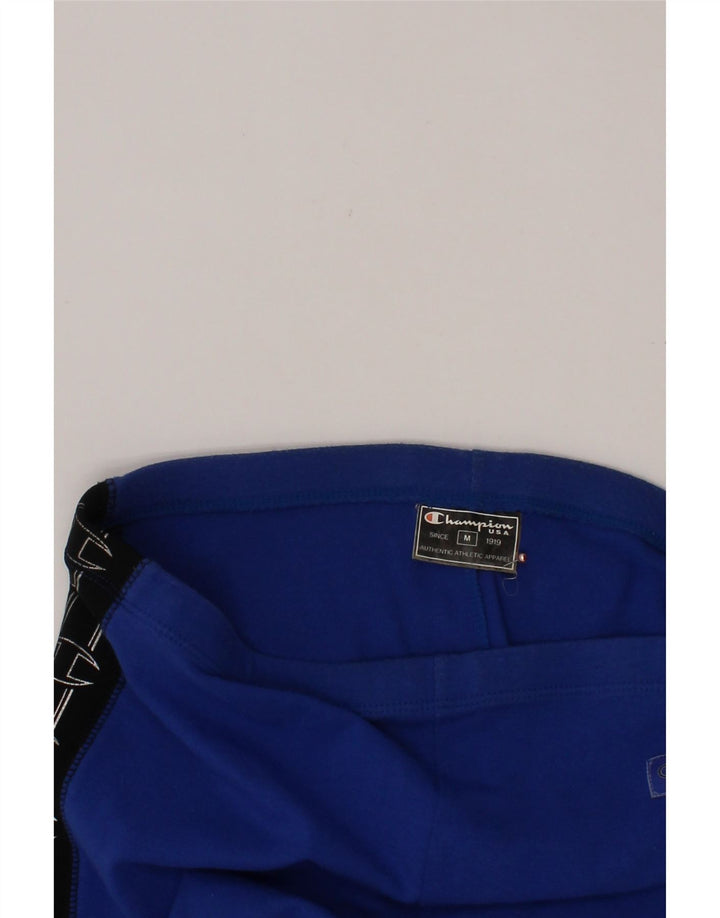 CHAMPION Pantalones cortos deportivos con gráficos para niños 9-10 años Azul medio Colorblock