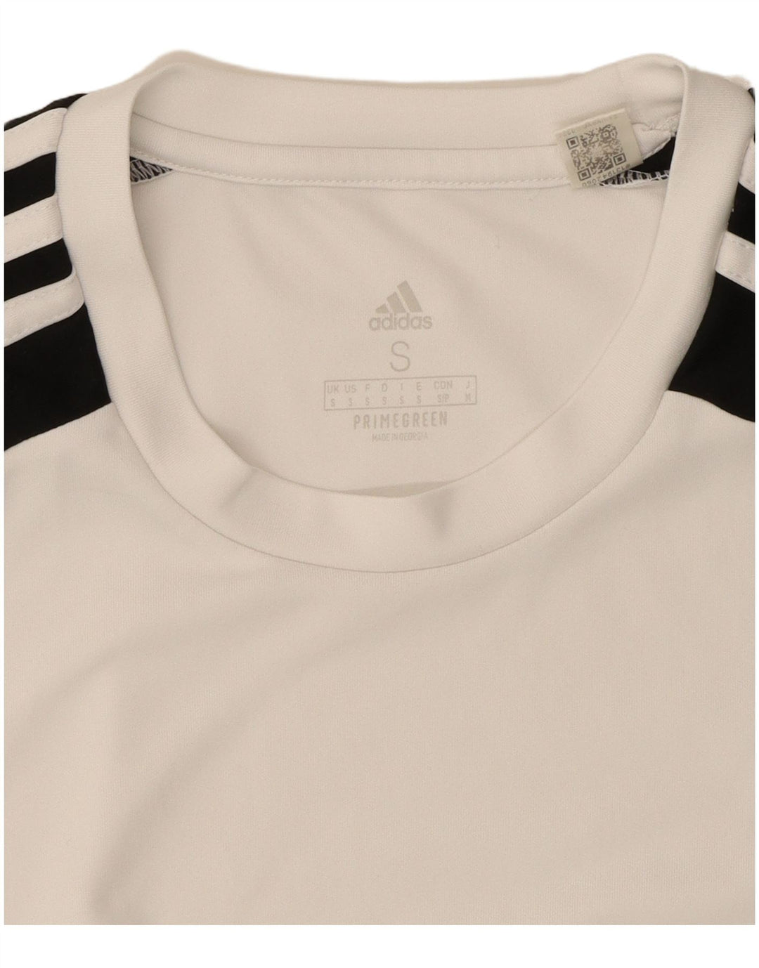 ADIDAS Mens Aeroready Graphic T-Shirt Top Small White Polyester
