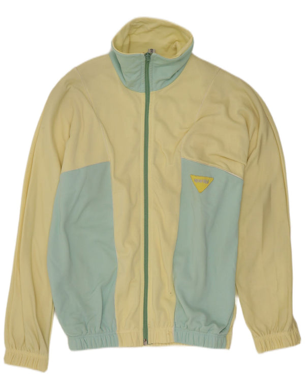 Sportful Chaqueta de chándal para hombre IT 46 Small Yellow Colourblock Sports