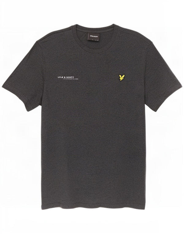 Camiseta Lyle & Scott Hombre Top Algodón Gris Medio