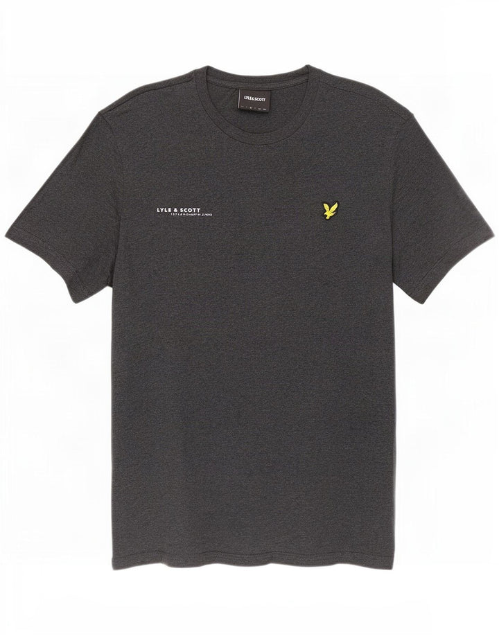 Camiseta Lyle & Scott Hombre Top Algodón Gris Medio