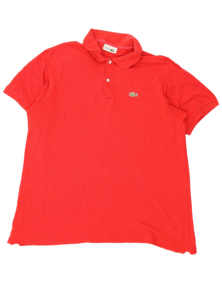 Polo Lacoste Hombre Talla 6 XL Rojo
