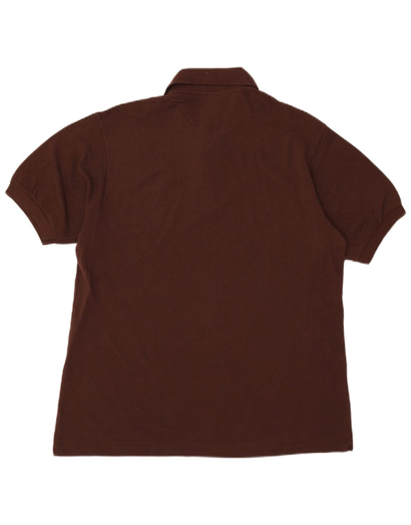 Polo Lacoste para hombre talla 5 grande algodón marrón