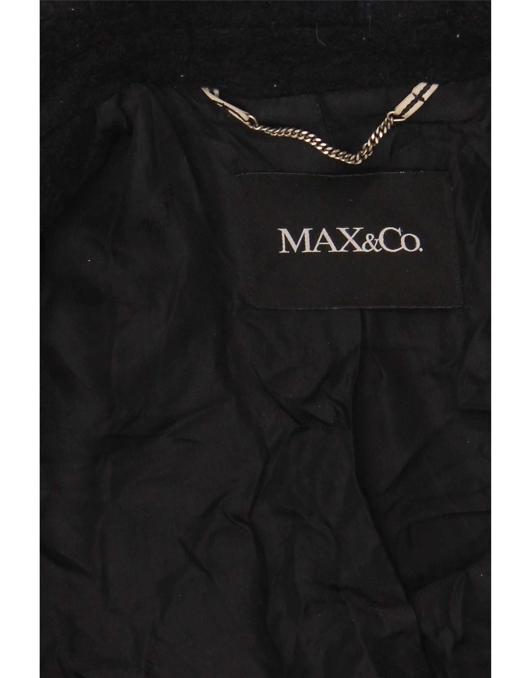 Max & Co. Chaquetón para mujer UK 10 Small Azul marino