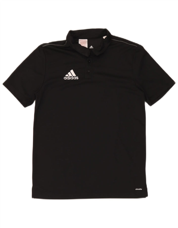 Adidas Polo Climalite para niño 13-14 años Negro Poliéster