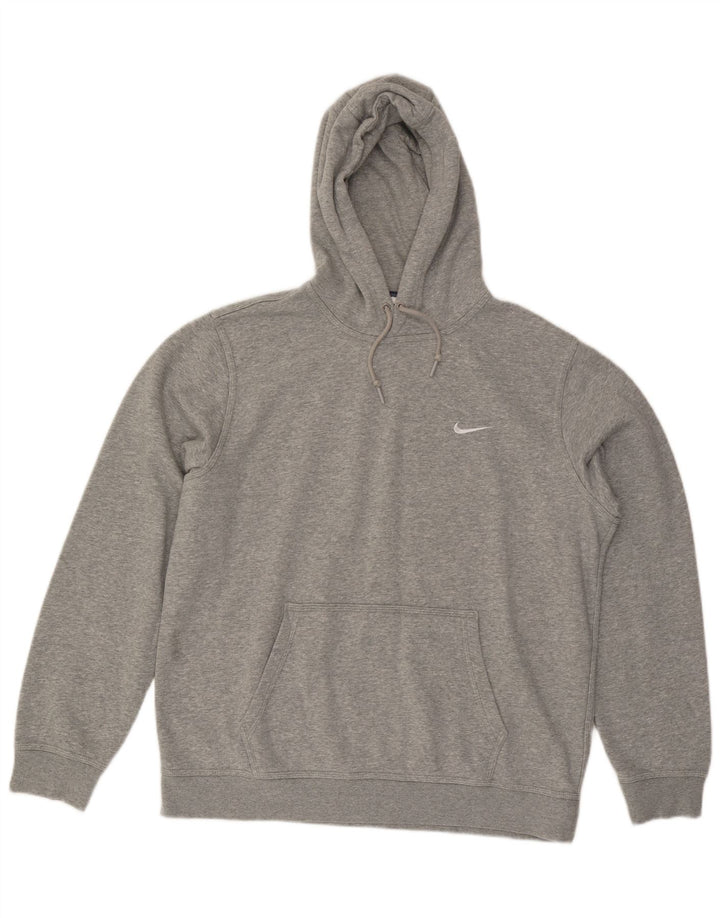 NIKE Sudadera con capucha para hombre Jumper XL Gris moteado de algodón