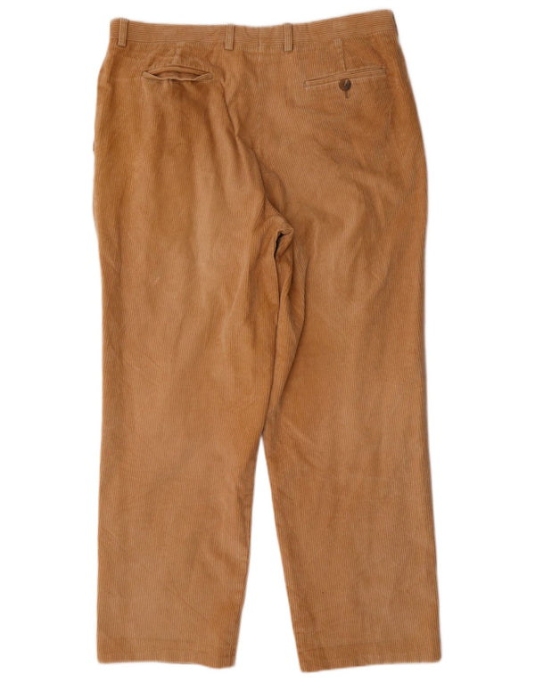 Lacoste Pantalón de pana con clavijas para hombre Talla 48 XL W38 L30 Algodón beige