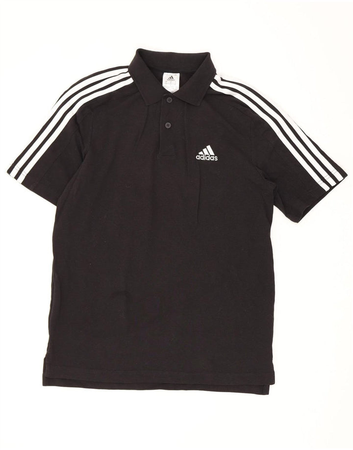 Adidas Polo Hombre Pequeño Algodón Negro