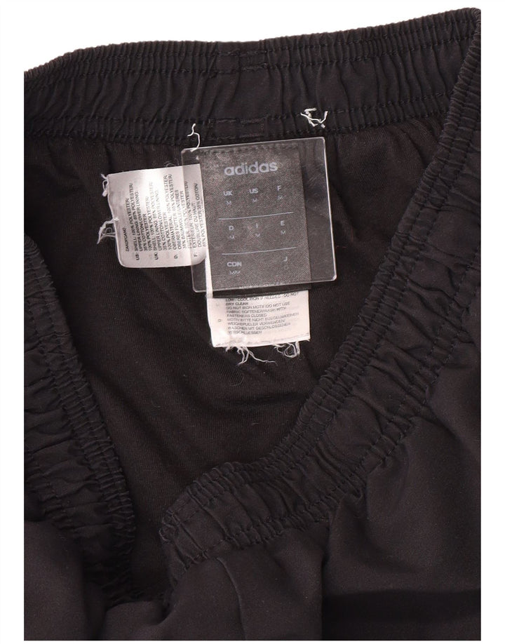 Pantalón De Chándal Adidas Hombre Mediano Negro A Rayas Poliéster