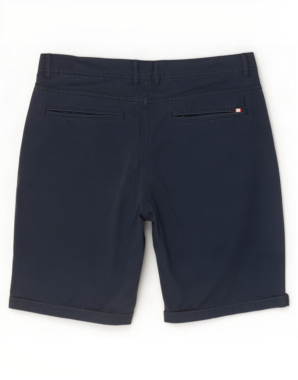 Kangol Mens Chino Shorts Large W36 Azul Marino Algodón