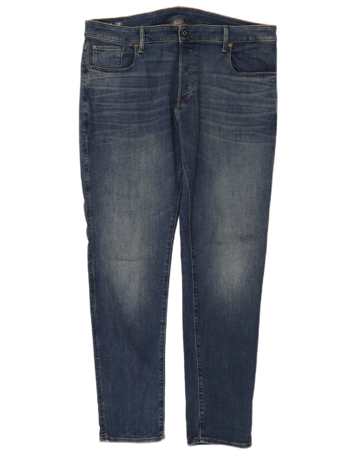 G-STAR Vaqueros Slim 3301 para Hombre W38 L34 Algodón Azul