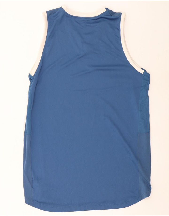 Nike - Camiseta sin mangas alta para hombre, talla 3XL, color azul, poliéster