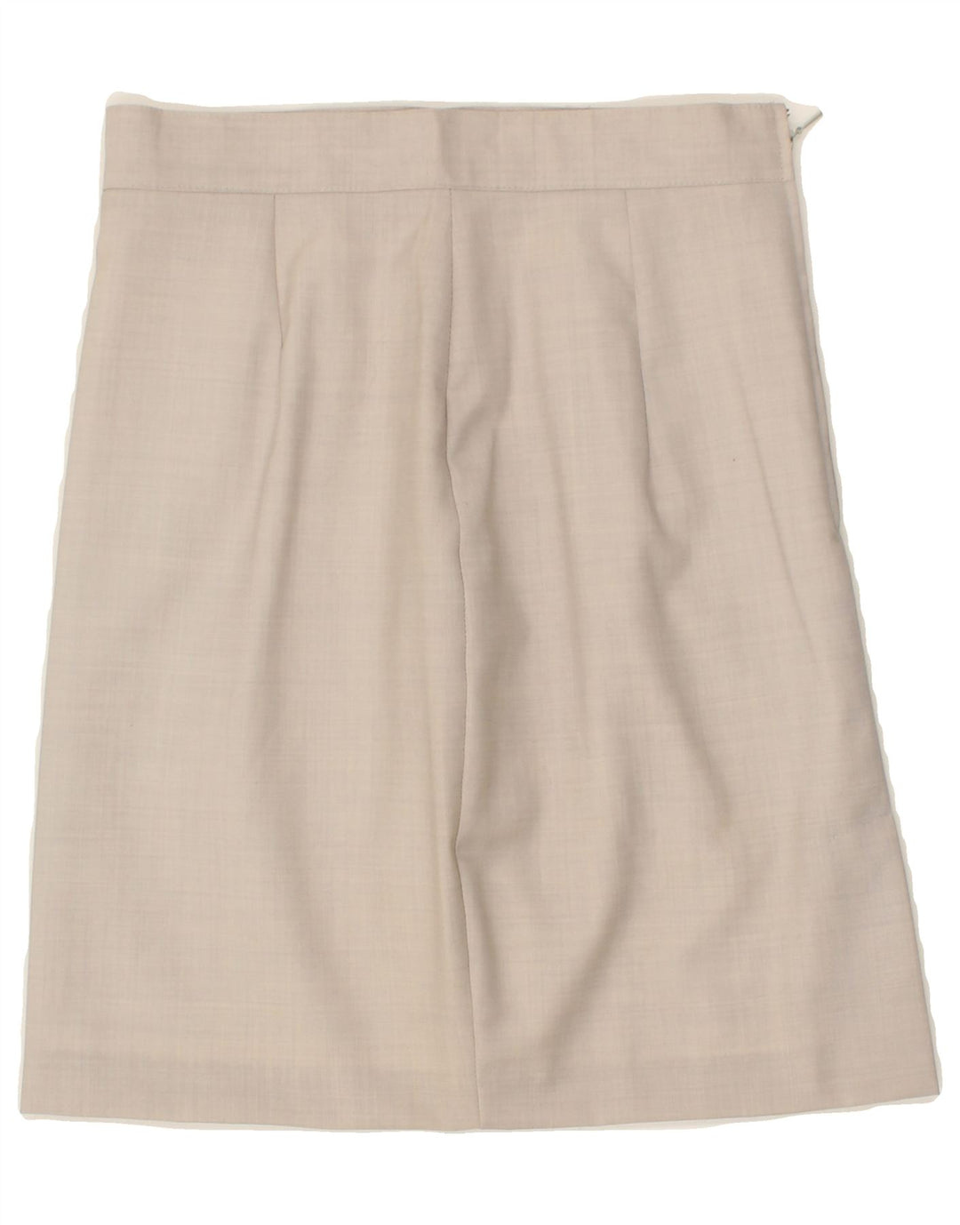 BENETTON Womens Straight Skirt IT 42 Medium W26  Grey Virgin Wool Vintage Benetton and Second-Hand Benetton from Messina Hembry 