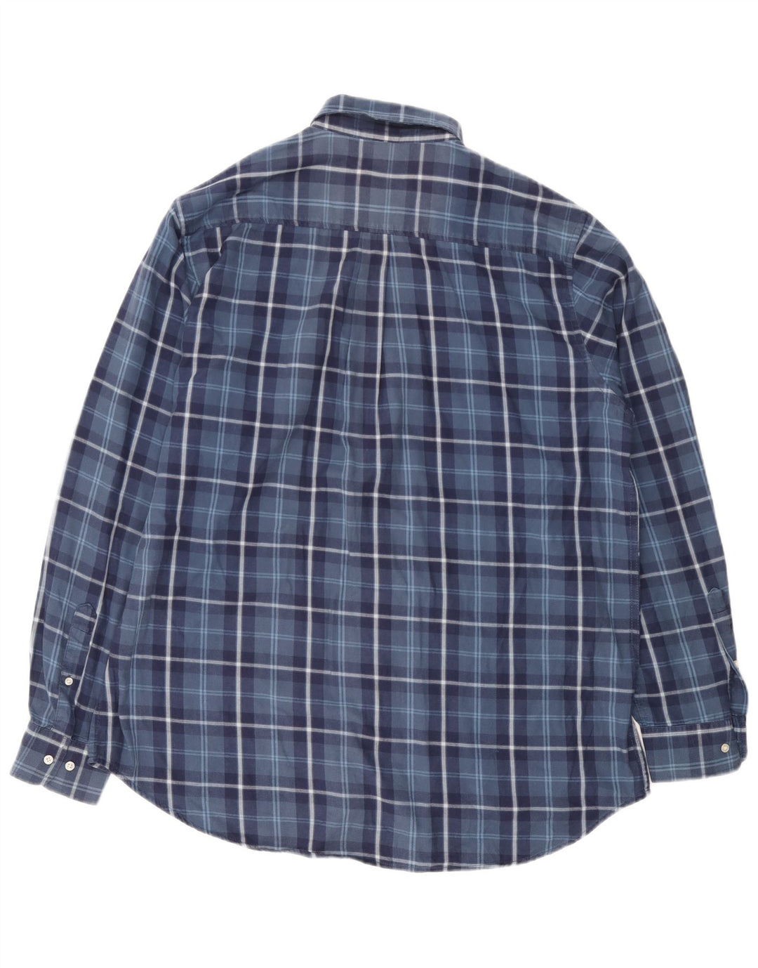 Kappa Camisa De Franela Hombre 2XL Azul Marino Cuadros