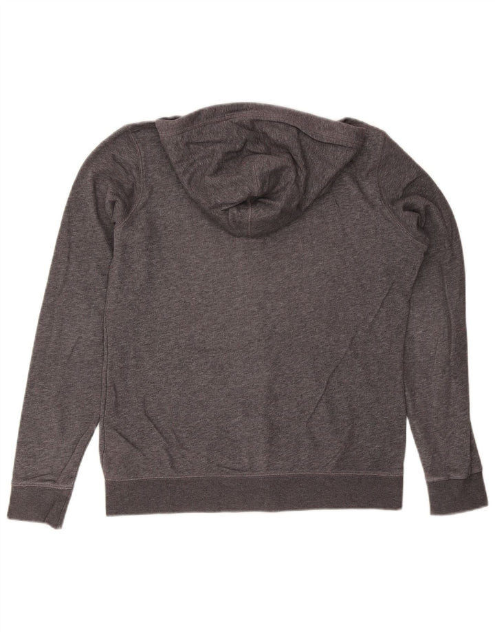 Nike - Sudadera con capucha y cremallera para hombre, talla grande, algodón gris