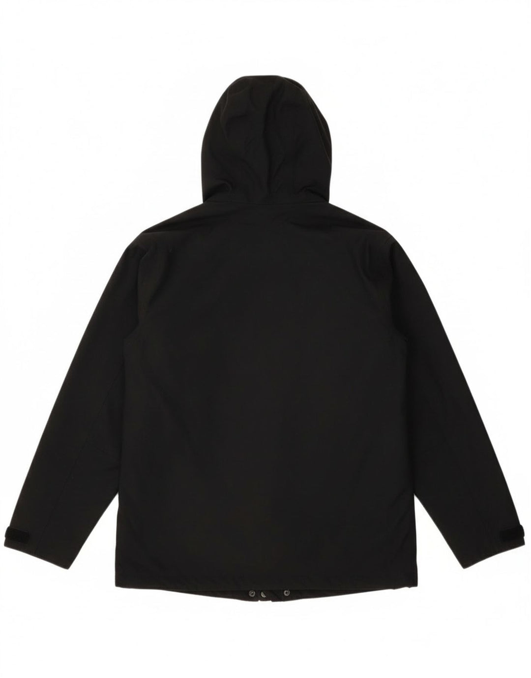 Berghaus Chaqueta impermeable con capucha extragrande para mujer UK 10 Small Nylon negro