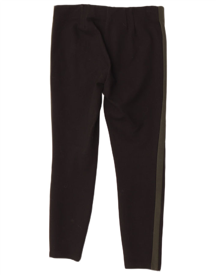 Zara Mujer Trafaluc Leggings UK 44 Grande Negro Colorblock Poliéster